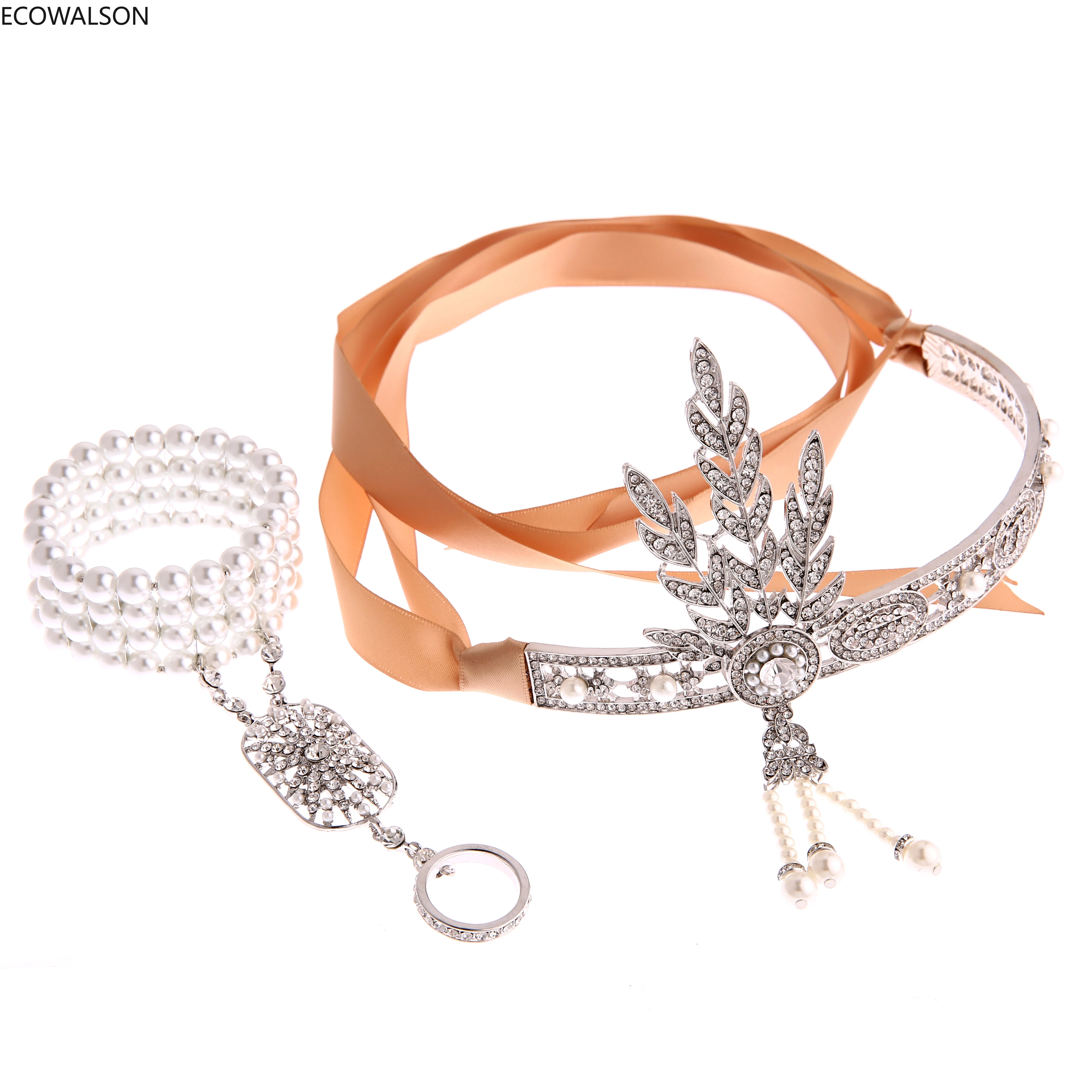 Costume props champagne 1920's Headband Flapper Charleston costume accessories Headpiece Great Gatsby bracelet headband set
Costume props champagne 1920's Headband Flapper Charleston costume accessories Headpiece Great Gatsby bracelet headband set