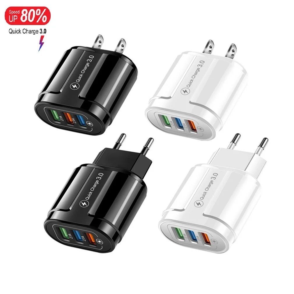 USB Fast Charger Quick Charge 3.0 Universal Wall Mobile Phone Tablet Chargers for iphone 11 Samsung Huawei Charging Charger
USB Fast Charger Quick Charge 3.0 Universal Wall Mobile Phone Tablet Chargers for iphone 11 Samsung Huawei Charging Charger