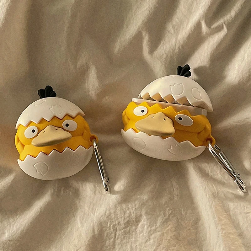 Cartoon Pokémon Headphone Protective Case for AirPods3 Creative Silicone Anti-fall Anime Psyduck AirPodsPro Apple Earphone Case
Cartoon Pokémon Headphone Protective Case for AirPods3 Creative Silicone Anti-fall Anime Psyduck AirPodsPro Apple Earphone Case