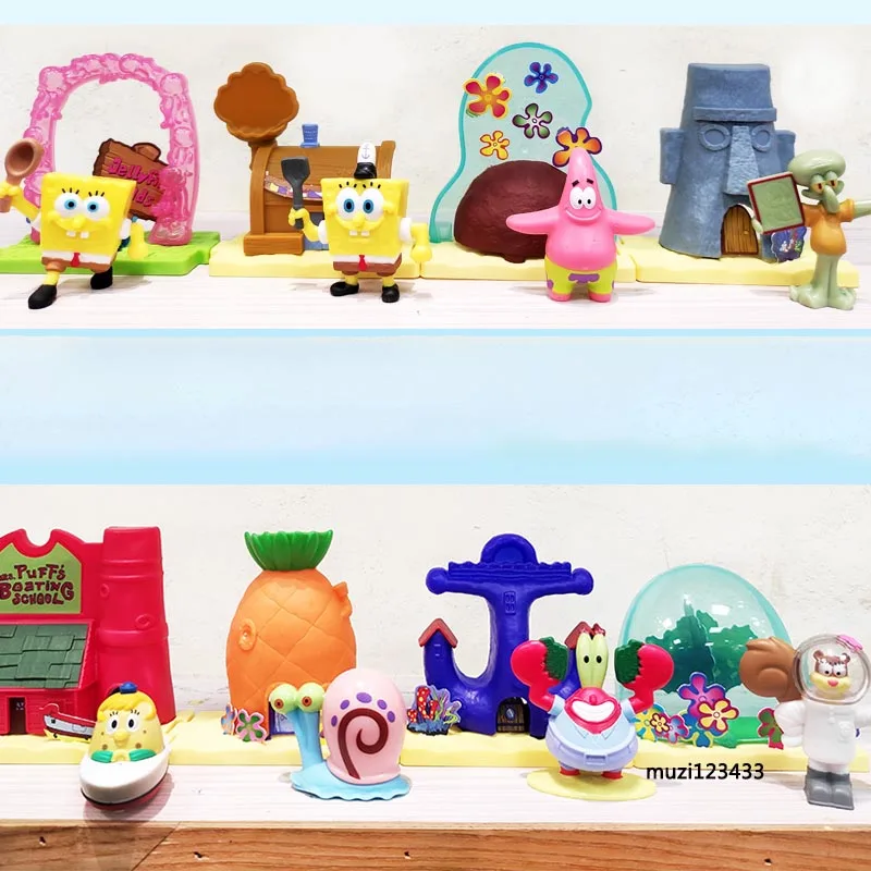 8PCS Genuine 2021MC SpongeBabys Patrick Star Doll Figure Ornaments Children Christmas Decorate Pesent Model Toys
8PCS Genuine 2021MC SpongeBabys Patrick Star Doll Figure Ornaments Children Christmas Decorate Pesent Model Toys