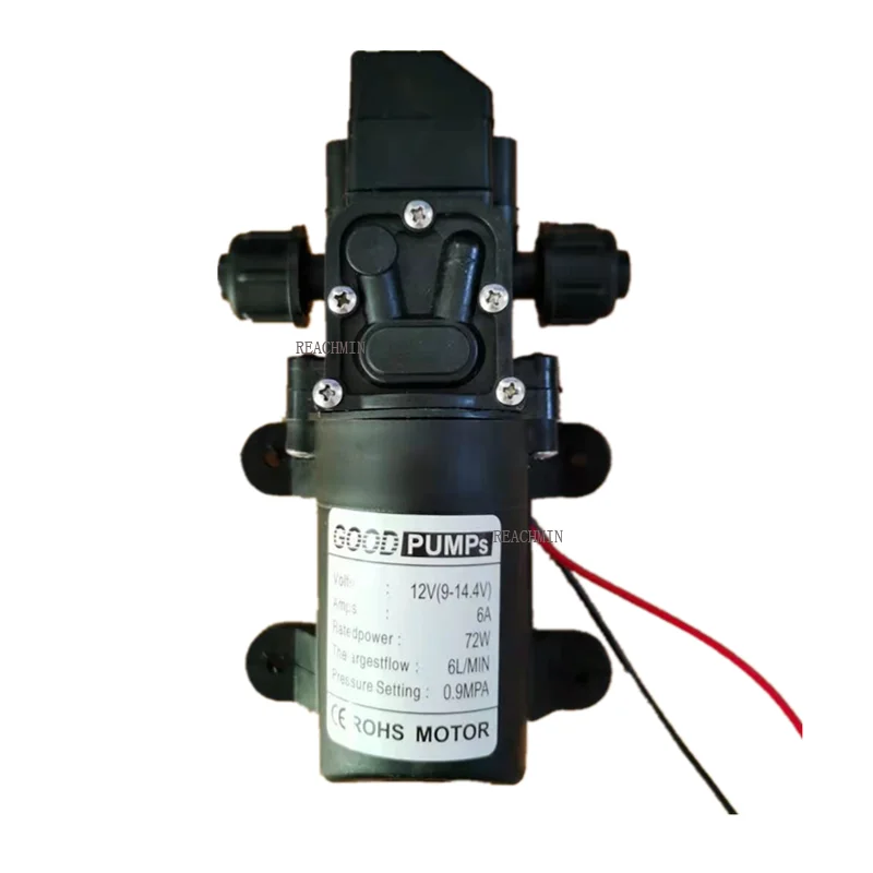 NEW DC 12V 130PSI 6L/Min Water High Pressure Diaphragm Self Priming Pump 70/72W
NEW DC 12V 130PSI 6L/Min Water High Pressure Diaphragm Self Priming Pump 70/72W