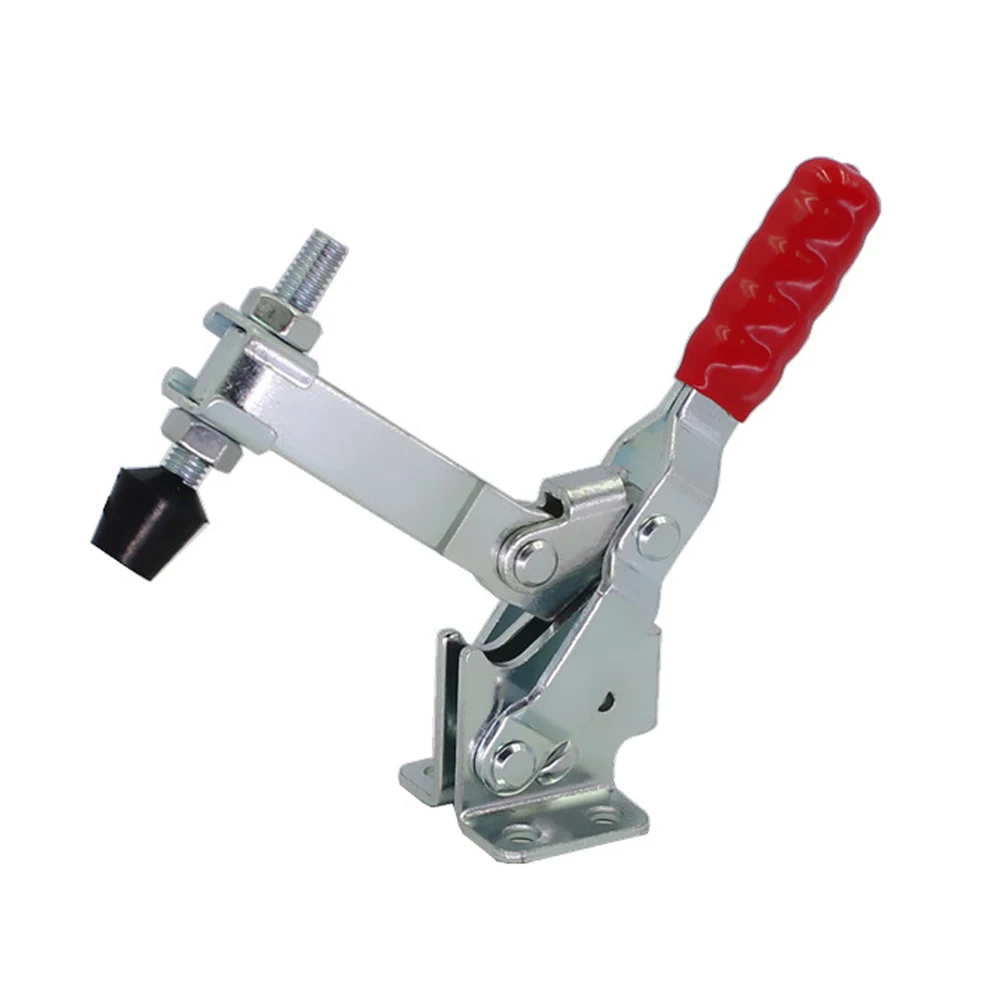 GH-12130 227KG 500lbs Quick Release Toggle Clamp Quick Fixture Toggle Clamp Vertical Type Clamps Handle Heavy Duty Hand Tools
GH-12130 227KG 500lbs Quick Release Toggle Clamp Quick Fixture Toggle Clamp Vertical Type Clamps Handle Heavy Duty Hand Tools