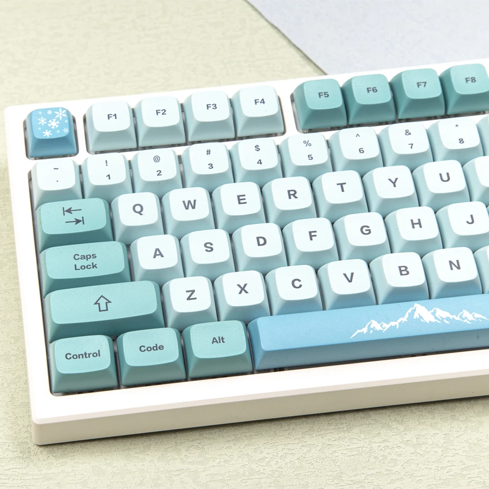 GMK Cloned Iceberg 123 Keys XDA Profile PBT Dye Dye Sublimation Keycaps Mx Switch Fit 61/64/68/87/96/104/108 Keyboard XDA Keycap
GMK Cloned Iceberg 123 Keys XDA Profile PBT Dye Dye Sublimation Keycaps Mx Switch Fit 61/64/68/87/96/104/108 Keyboard XDA Keycap