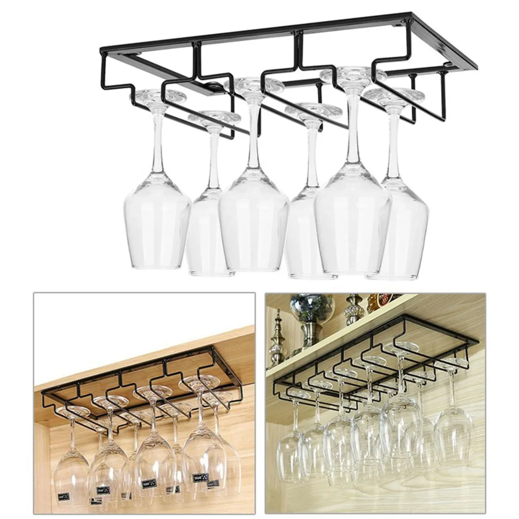 Hanging Wine Glass Cup Rack Shelf Holder Hanger Organizer Under Cabinet Storage Organizer Under Cabinet Storage Home Decor
Hanging Wine Glass Cup Rack Shelf Holder Hanger Organizer Under Cabinet Storage Organizer Under Cabinet Storage Home Decor