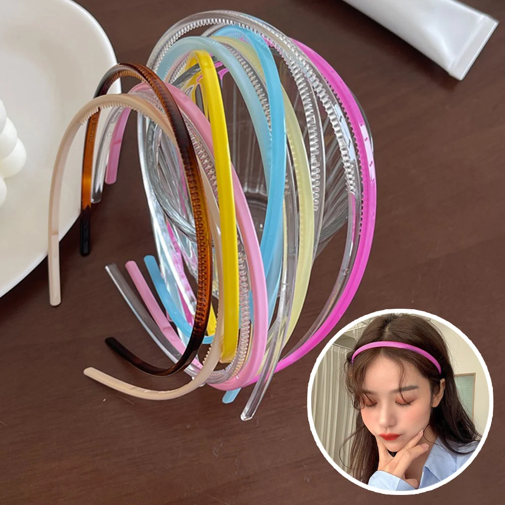 Fashion Women Solid Headband Bezel for Hair Plastic Hair Bands Hair Hoop Girls Simple Headbands Hairband Hair Accessories
Fashion Women Solid Headband Bezel for Hair Plastic Hair Bands Hair Hoop Girls Simple Headbands Hairband Hair Accessories
