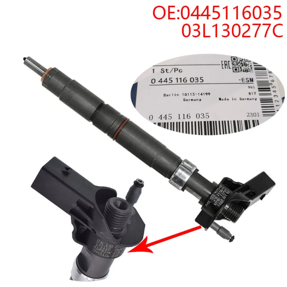 0445116035 Common rail injector suitable for Volkswagen piezoelectric injector 0 445116035
0445116035 Common rail injector suitable for Volkswagen piezoelectric injector 0 445116035