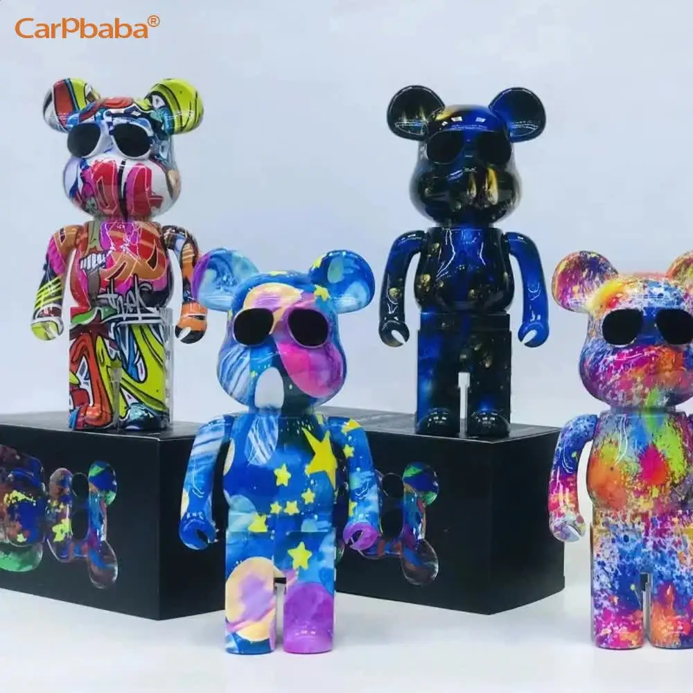 Carpbaba VBEAR граффити жестокий медведь Bluetooth аудио украшение дома карта маленький