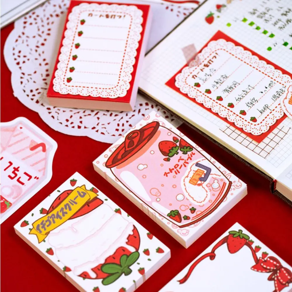 100sheets Cute Strawberry Memo Paper Memo Paper N Times Sticker Index Paper Bookmark School Office Writing Board Stationery
100sheets Cute Strawberry Memo Paper Memo Paper N Times Sticker Index Paper Bookmark School Office Writing Board Stationery