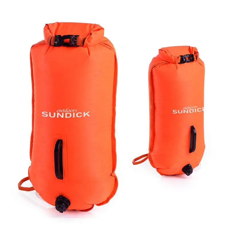 

Swimming Buoy Threelayer Doubleairbag Swim Buoy 28L Waterproof Dry Drift Bag Drifting Rafting Drybag For Swimming Accessories