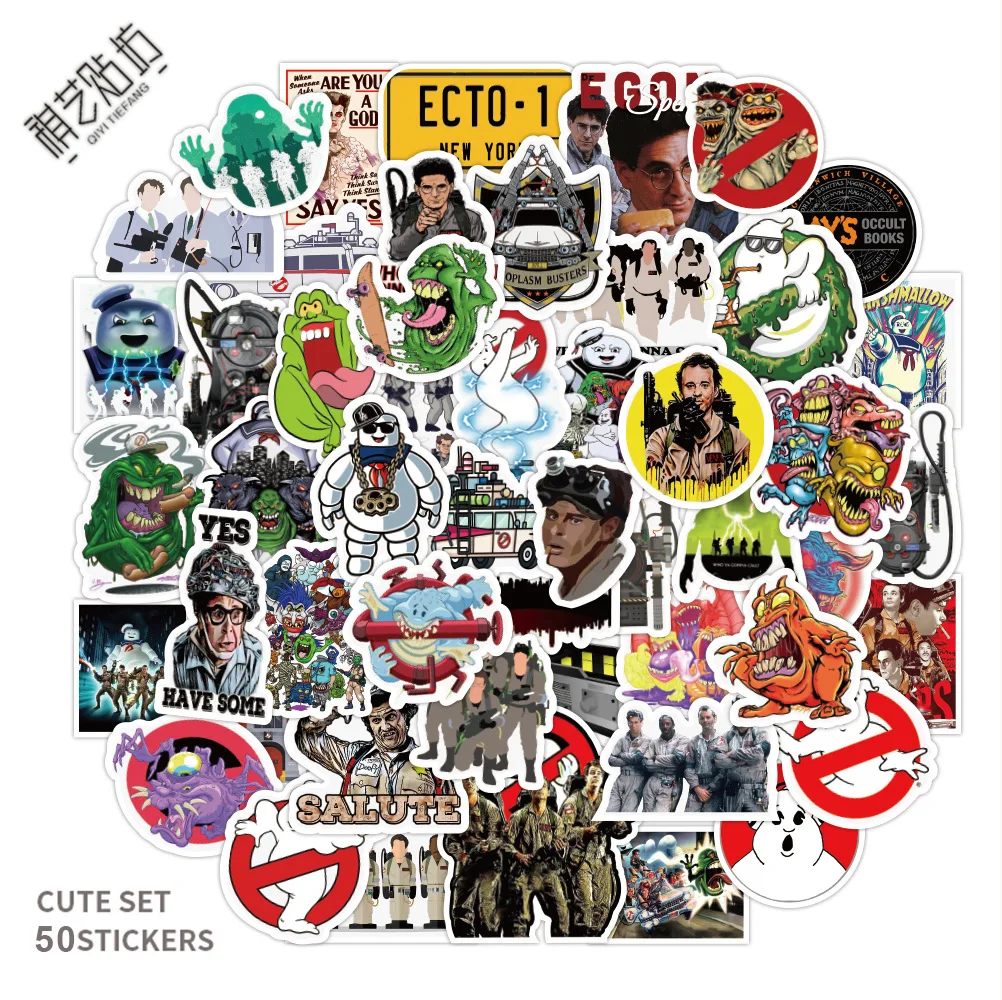 A set of 50PCS Ghostbusters graffiti waterproof sticker Classic Toys Sticker Toys for children
A set of 50PCS Ghostbusters graffiti waterproof sticker Classic Toys Sticker Toys for children