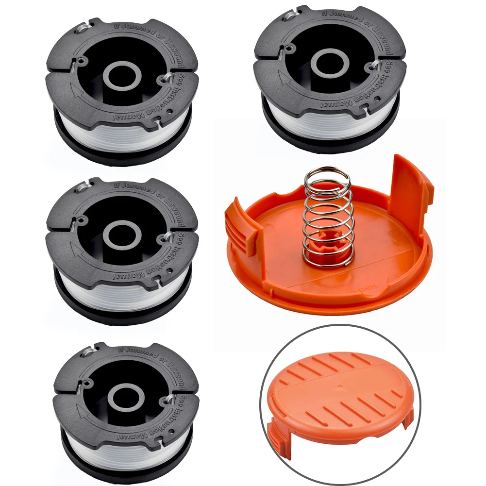 Grass Trimmer Spool For Black Decker Cap AF100 GL280, GL301, GL425, GL430 4pcs Practical AF100 Thread Spool Cap Set Garden Power
Grass Trimmer Spool For Black Decker Cap AF100 GL280, GL301, GL425, GL430 4pcs Practical AF100 Thread Spool Cap Set Garden Power