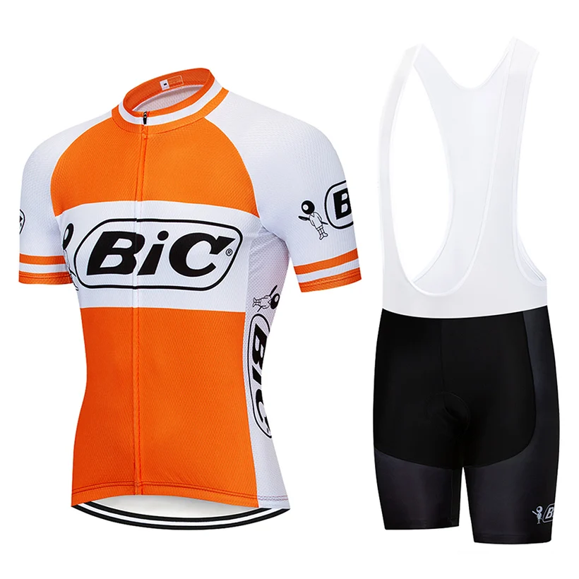 BIC Cycling Team Bib Set MTB Jersey Bicycle Clothing Quick Dry Bike Clothes Racing Shirt Men's Short Maillot Summer Cycling Suit
BIC Cycling Team Bib Set MTB Jersey Bicycle Clothing Quick Dry Bike Clothes Racing Shirt Men's Short Maillot Summer Cycling Suit