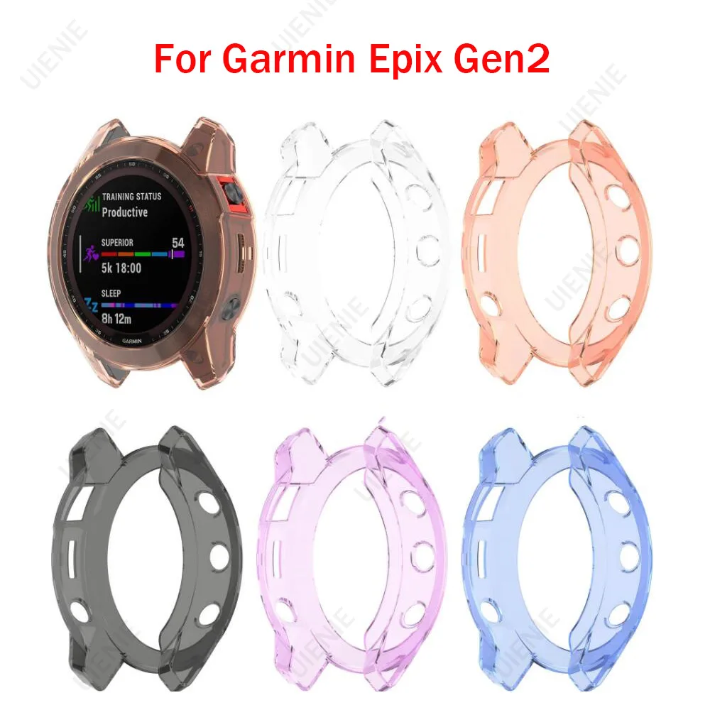 New TPU Protective Case Cover Smart Watch Case Cover Clear Colorful Soft Protector Silicone Cover Shell For Garmin Epix Gen2
New TPU Protective Case Cover Smart Watch Case Cover Clear Colorful Soft Protector Silicone Cover Shell For Garmin Epix Gen2