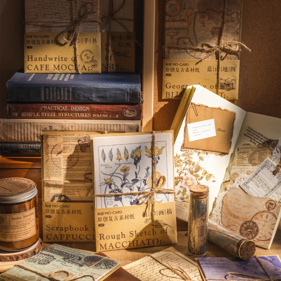 8 Styles 20Pcs/Bag Vintage Bills Card Stocks Paper Aesthetic Newspaper Junk Journal Collage Material Decorative Paper Products
8 Styles 20Pcs/Bag Vintage Bills Card Stocks Paper Aesthetic Newspaper Junk Journal Collage Material Decorative Paper Products