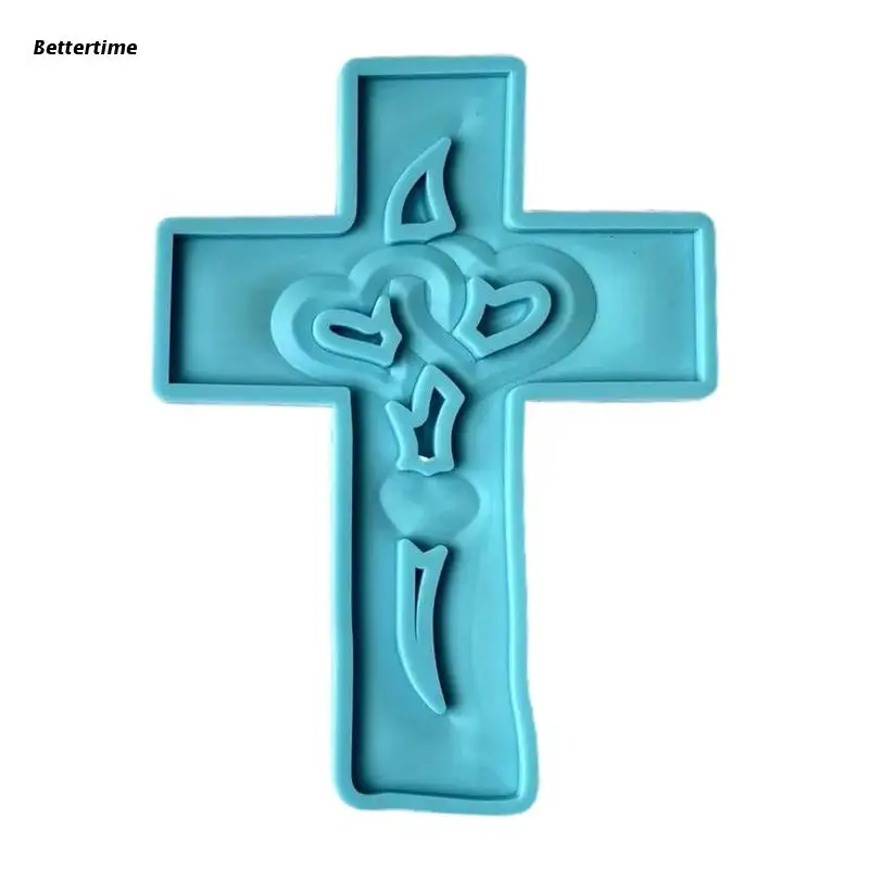 B36D Easy to Demold Cross Silicone Mould Crucifix Shape Silicone Mould Making Tools
B36D Easy to Demold Cross Silicone Mould Crucifix Shape Silicone Mould Making Tools