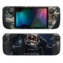 ELDEN Ring Style Skin Vinyl for Steam Deck Console Full Set Protective Decal Wrapping Cover For Valve Console Premium Stickers