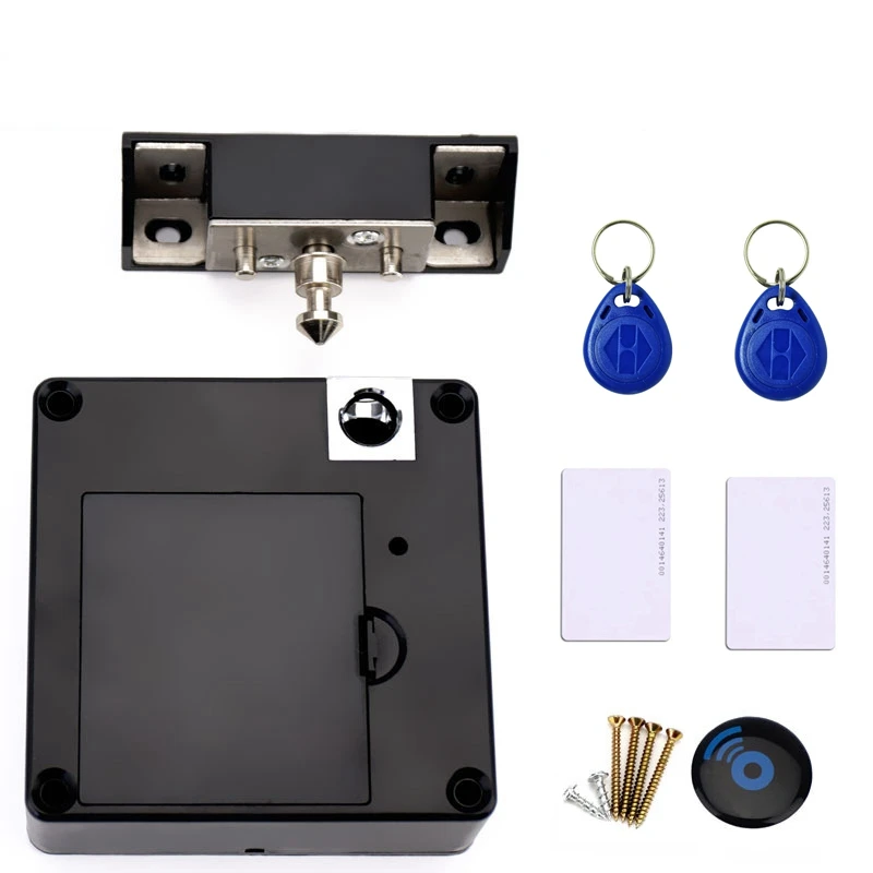 4 Pieces Smart Drawer Induction Cabinet Lock RFID Card Smart Electronic Lock Wardrobe Furniture Sauna Cabinet Locker Lock
4 Pieces Smart Drawer Induction Cabinet Lock RFID Card Smart Electronic Lock Wardrobe Furniture Sauna Cabinet Locker Lock
