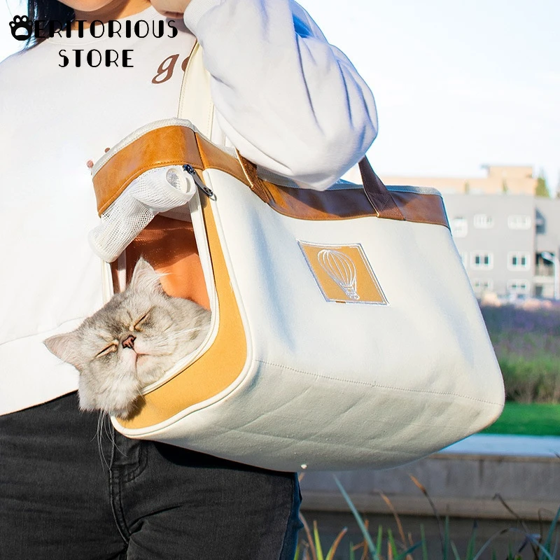 Puppy Cat Handbag Dogs Carrier Bag Portable Breathable Fashion PU Leather Canvas Pet Single Shoulder Bags Durable Travel Dog Bag
Puppy Cat Handbag Dogs Carrier Bag Portable Breathable Fashion PU Leather Canvas Pet Single Shoulder Bags Durable Travel Dog Bag