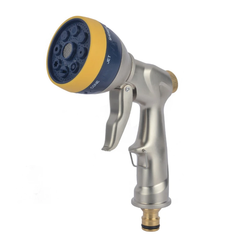 New High Pressure Water Spray Gun Car Washer Household Garden Watering Sprinkler Sprinkler Cleaning Eight Function Water Gun
New High Pressure Water Spray Gun Car Washer Household Garden Watering Sprinkler Sprinkler Cleaning Eight Function Water Gun