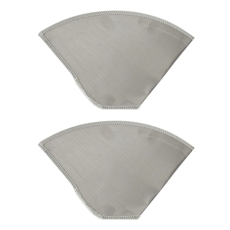 2X Reusable Pour Over Coffee Filter Stainless Steel Fine Mesh Coffee Filter Drip Cone Paperless Universal Coffee Filter
2X Reusable Pour Over Coffee Filter Stainless Steel Fine Mesh Coffee Filter Drip Cone Paperless Universal Coffee Filter