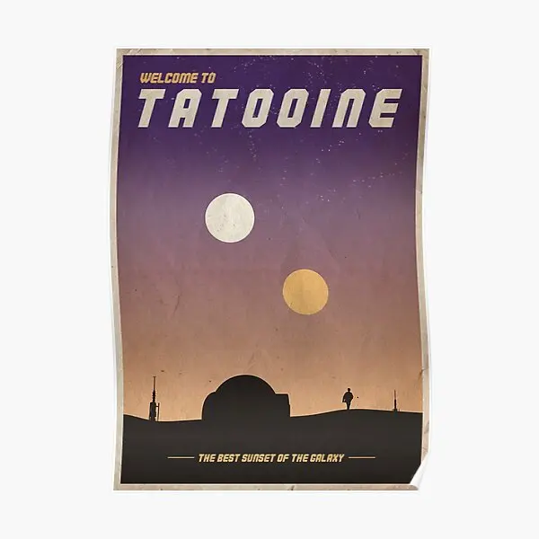 Добро пожаловать в Tatooine, винтажный постер, Современная комната, Настенная картина для дома, Забавный винтажный декор, Художественная печать, украшение на стену без рамки
Добро пожаловать в Tatooine, винтажный постер, Современная комната, Настенная картина для дома, Забавный винтажный декор, Художественная печать, украшение на стену без рамки