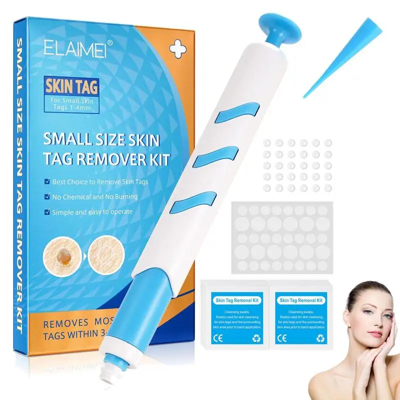 Auto Tags Remover | Safe Painless & Fast | Skin Tags Remover Kit for Small Skin Tags(1mm-4mm) Remove Moles and Skin Tags withou
Auto Tags Remover | Safe Painless & Fast | Skin Tags Remover Kit for Small Skin Tags(1mm-4mm) Remove Moles and Skin Tags withou