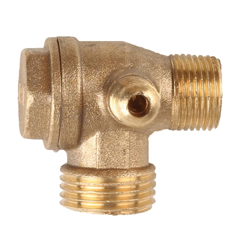 Air Compressor Unidirectional Check Valve Return Valve Air Pump Accessories Connect Pipe Fittings Male-Threaded 3-Ports
Air Compressor Unidirectional Check Valve Return Valve Air Pump Accessories Connect Pipe Fittings Male-Threaded 3-Ports