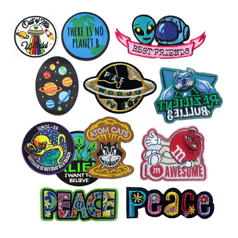 UFO LOGO Patches for Clothing термонаклейки на одежду значки Patch Thermocollant Hippie Embroidery Embroidered Patches Cheap
UFO LOGO Patches for Clothing термонаклейки на одежду значки Patch Thermocollant Hippie Embroidery Embroidered Patches Cheap