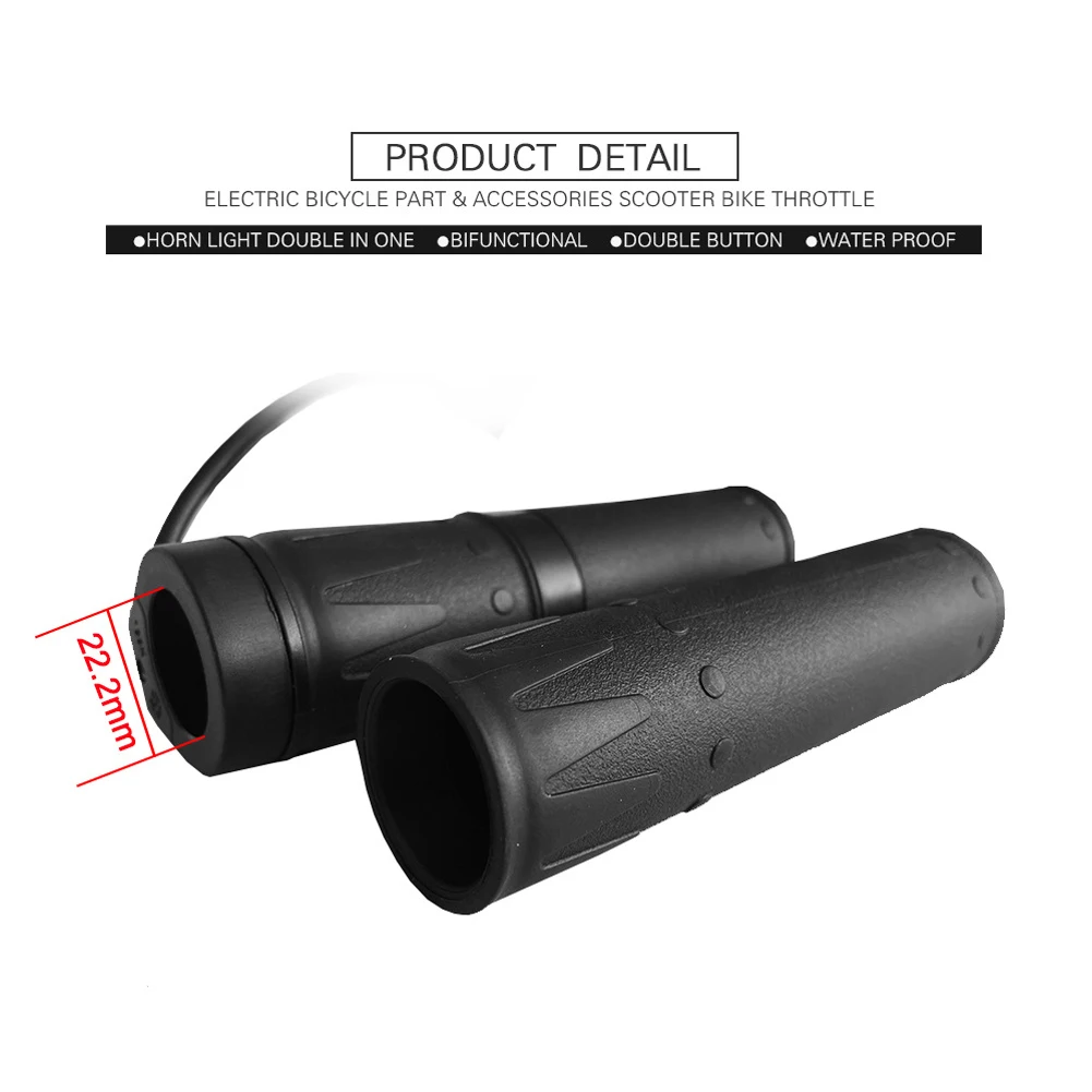 Replace Half Twisting Throttle Bicycle Black Ebike Electric Bike Replacement Speed Throttle 12V 24V 36V 48V 72V
Replace Half Twisting Throttle Bicycle Black Ebike Electric Bike Replacement Speed Throttle 12V 24V 36V 48V 72V
