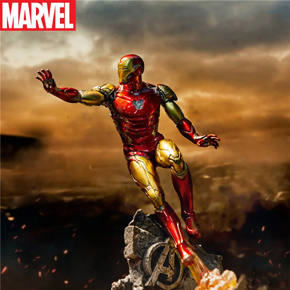 

Marvel Avengers Endgame Iron Man MK85 Figurines For Boys Deadpool Spider-man Venom Scene Model Toys Kids Adults Birthday Gifts