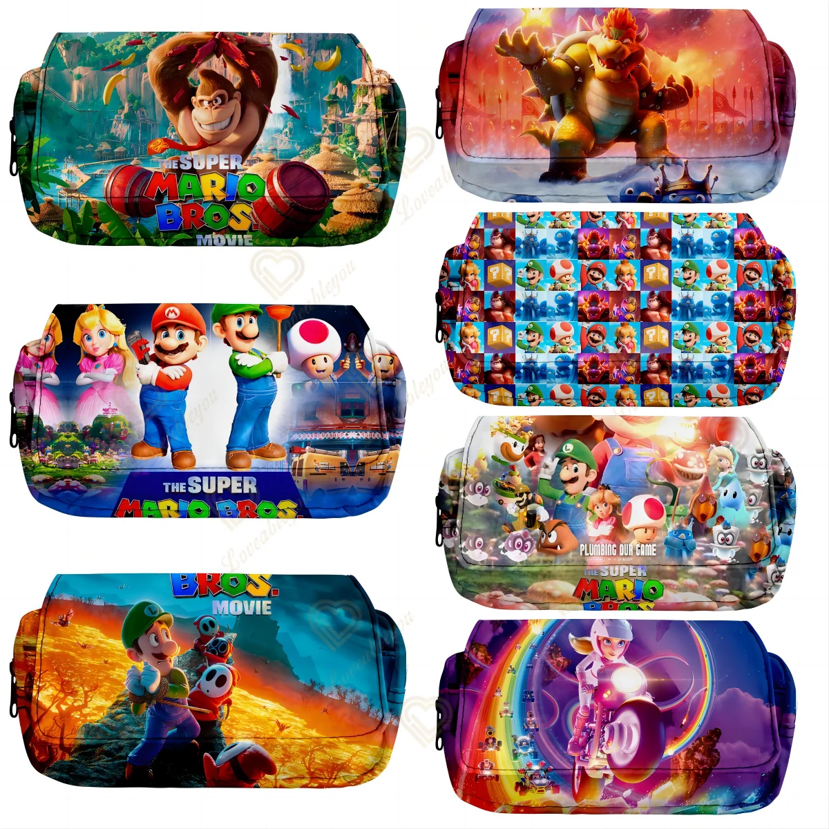 New Super Mario Pen Case for Students Multifunction Stationery Bags Bilayer Pencil Bags Academy Style Kids School Supplies Gifts
New Super Mario Pen Case for Students Multifunction Stationery Bags Bilayer Pencil Bags Academy Style Kids School Supplies Gifts