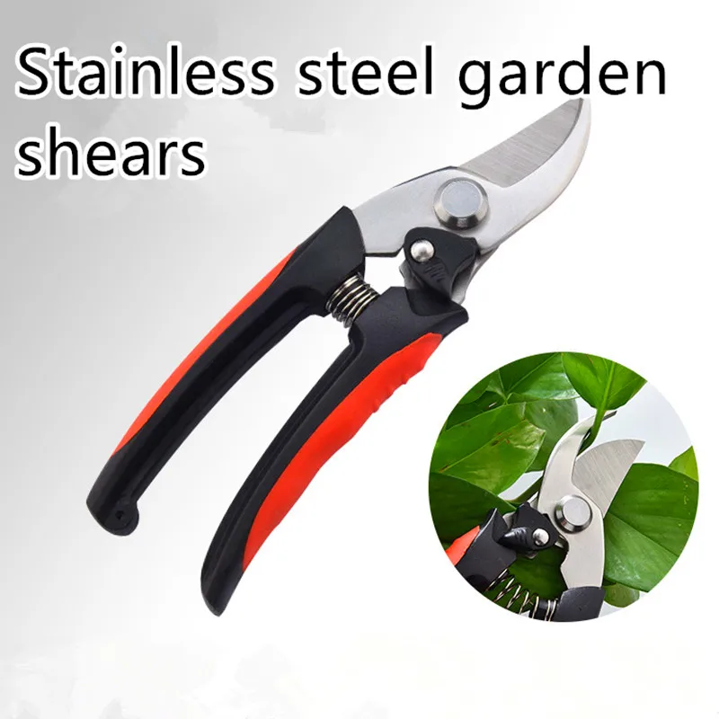 Stainless Steel Pruning Scissors Gardening Pruning Shear Scissor Branch Tool Fruit Picking Scissors Grafting Gardening Trim Tool
Stainless Steel Pruning Scissors Gardening Pruning Shear Scissor Branch Tool Fruit Picking Scissors Grafting Gardening Trim Tool