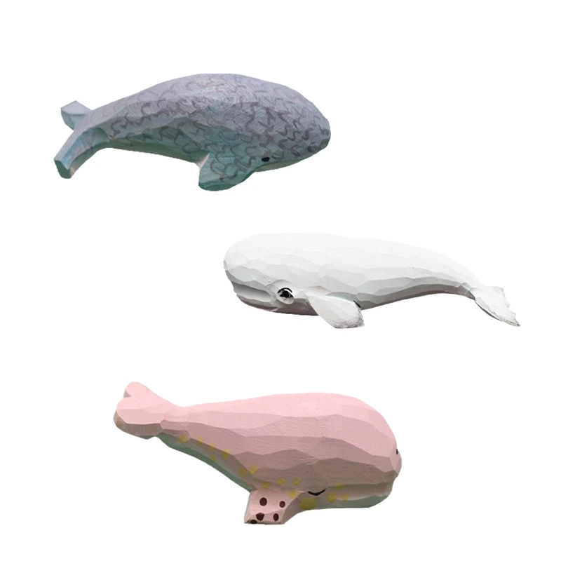 Creative Mini Wooden Whale Statue Figurine Ornament Simulated Sea Life Model Kids Toys Carved Animel Sculpture Decor
Creative Mini Wooden Whale Statue Figurine Ornament Simulated Sea Life Model Kids Toys Carved Animel Sculpture Decor