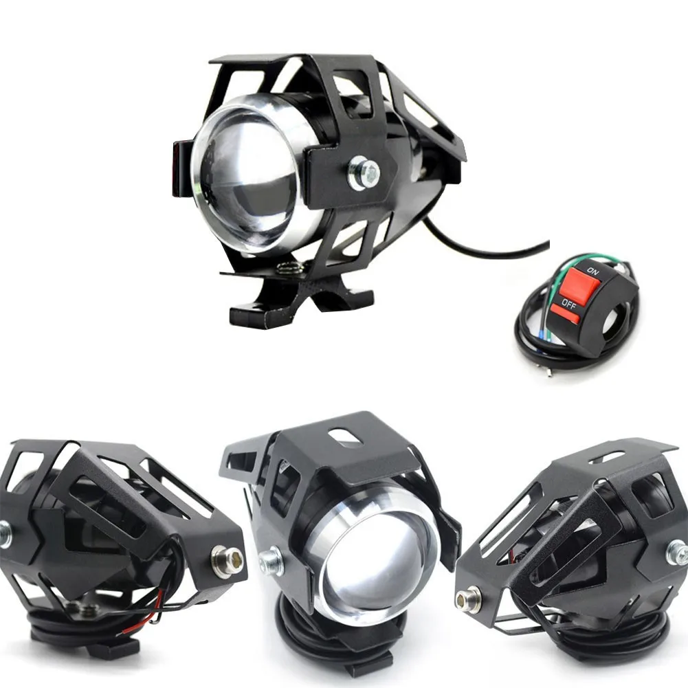 Universal Motorcycle LED Fog Light U5 Driving Headlight For BMW R1200RT S1000R White Light DC12V-85V Three Lighting Methods
Universal Motorcycle LED Fog Light U5 Driving Headlight For BMW R1200RT S1000R White Light DC12V-85V Three Lighting Methods