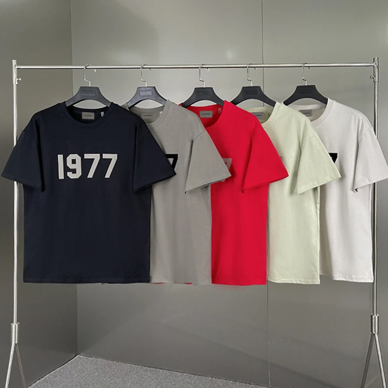 Summer New Essentials T-shirt Flocking Logo Oversized Men’s Casual Tops Tees Unisex Hip-Hop 100% Cotton Short Sleeve
Summer New Essentials T-shirt Flocking Logo Oversized Men’s Casual Tops Tees Unisex Hip-Hop 100% Cotton Short Sleeve