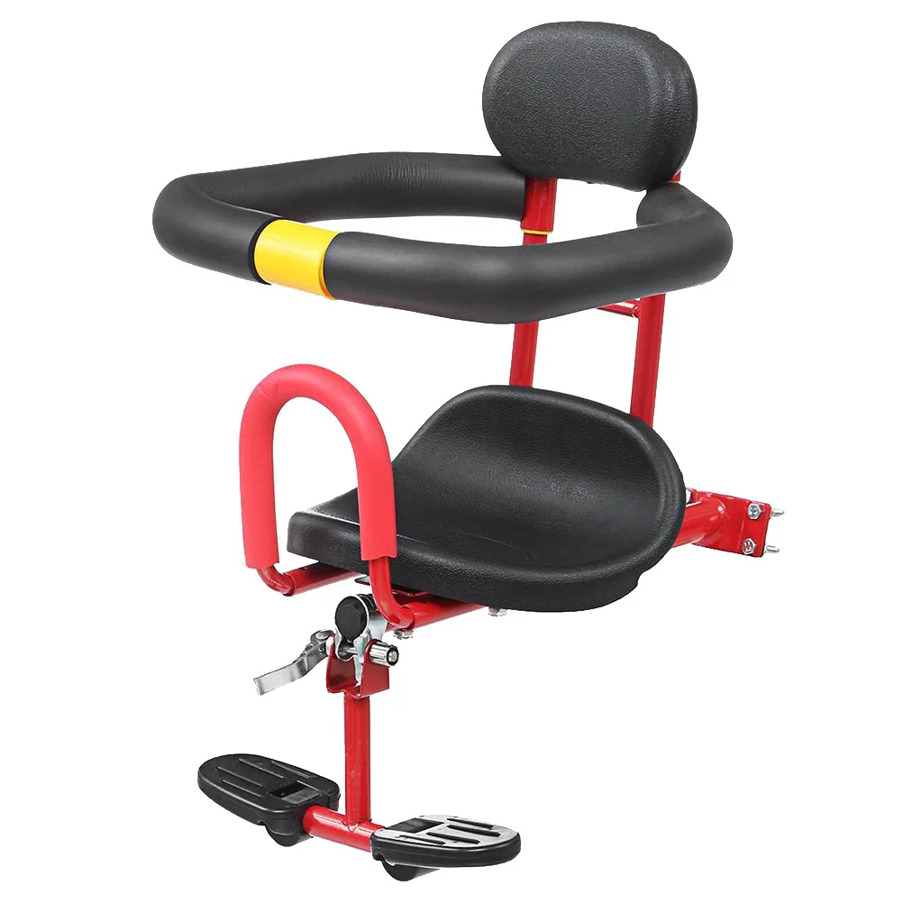 Adjustable Front Safety Seat Children Bike Seat with Quick Release Handle for Electric Bike MTB Road Bike (Red)
Adjustable Front Safety Seat Children Bike Seat with Quick Release Handle for Electric Bike MTB Road Bike (Red)