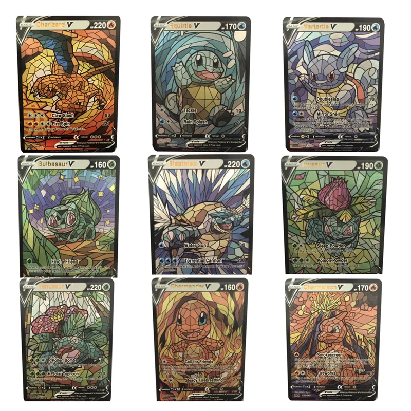 2022 New Nine Sets of Thick Flash Pokemon Anime Cartoon Cards, Collectible Toys, Birthday Gifts for Children and Friends
2022 New Nine Sets of Thick Flash Pokemon Anime Cartoon Cards, Collectible Toys, Birthday Gifts for Children and Friends