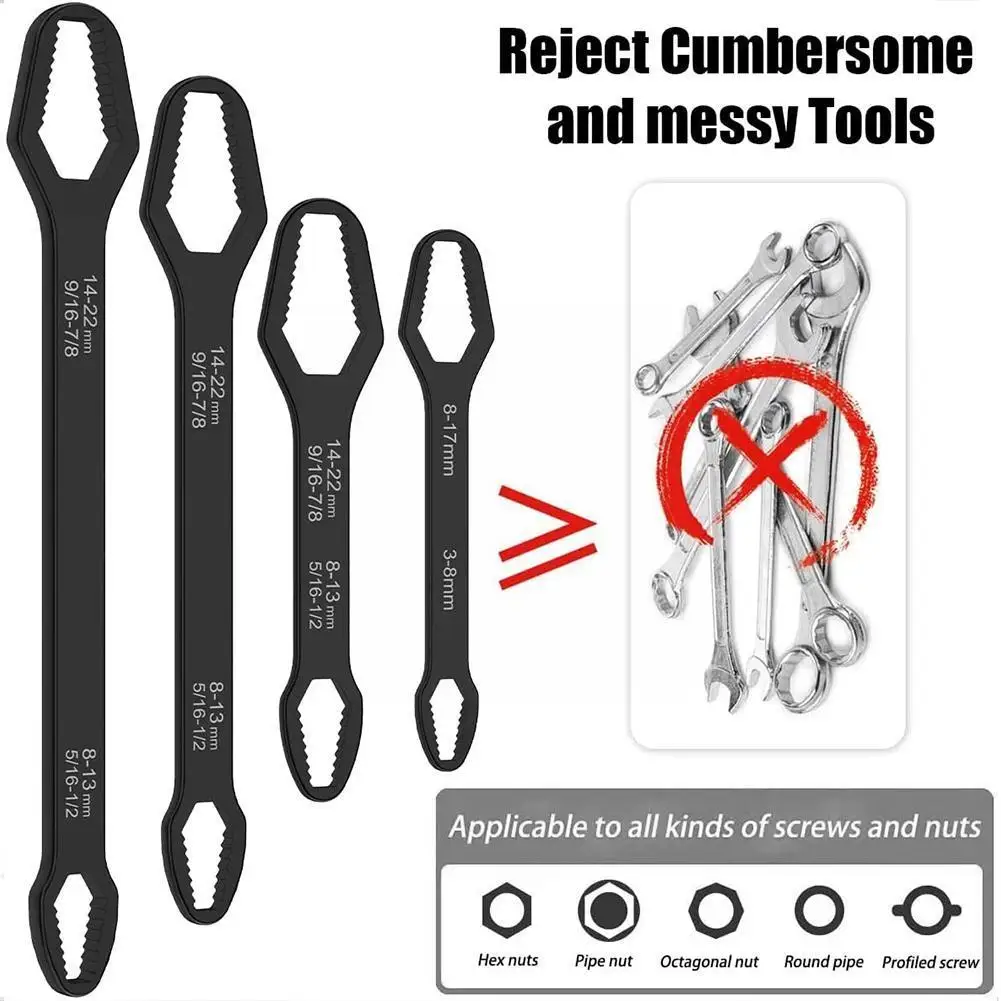 8-22 мм 3-17 мм Универсальная звездообразная доска для гаечных ключей двойные инструменты ручной многоцелевой гаечный ключ очки звездообразны...
8-22 мм 3-17 мм Универсальная звездообразная доска для гаечных ключей двойные инструменты ручной многоцелевой гаечный ключ очки звездообразны...