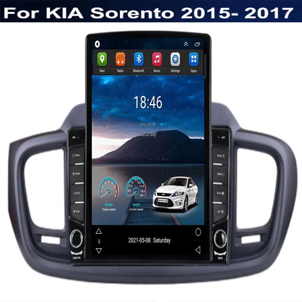 9.7" Android 12 For KIA Sorento 2015- 2017 Tesla Type Car Radio Multimedia Video Player Navigation GPS RDS Camera no dvd
9.7" Android 12 For KIA Sorento 2015- 2017 Tesla Type Car Radio Multimedia Video Player Navigation GPS RDS Camera no dvd