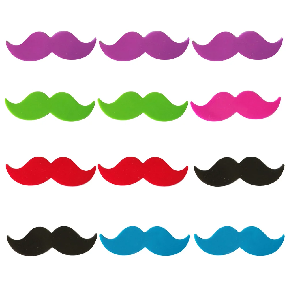 12pcs Mustache Glass Markers Silicone Sticker Identifier Drinking Cup Sign (Mixed Colors)
12pcs Mustache Glass Markers Silicone Sticker Identifier Drinking Cup Sign (Mixed Colors)