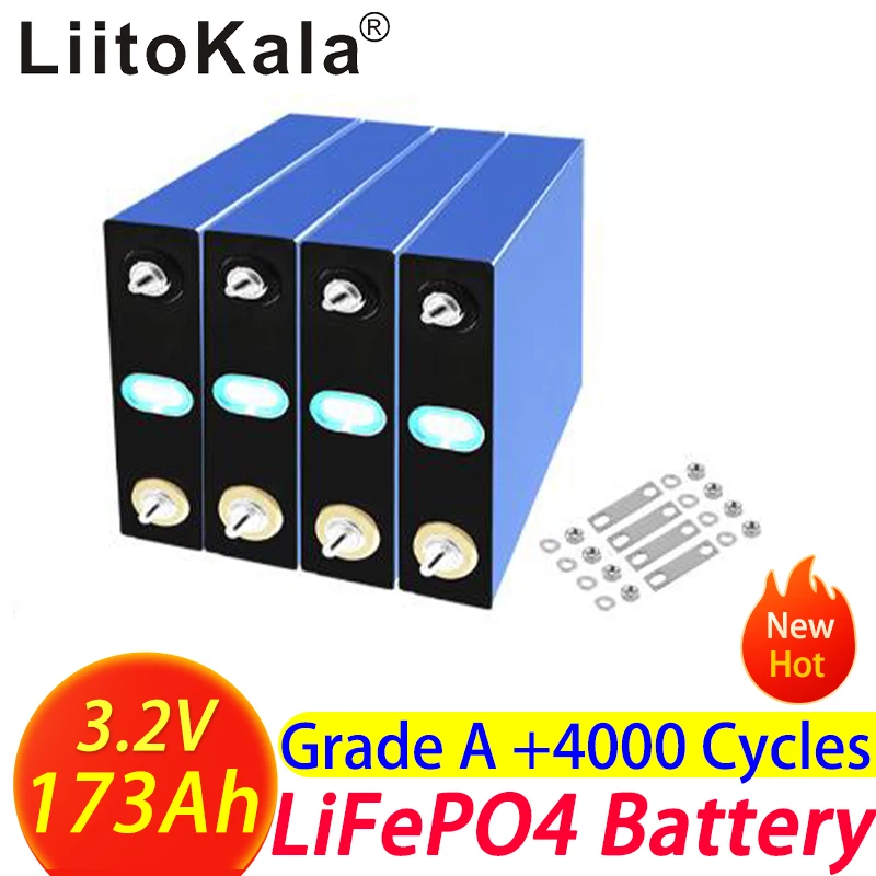 4 шт. LiitoKala EVE 3,2 В Ач Lifepo4 батарея супер DIY 12 в перезаряжаемая батарея для RV солнечная система хранения без НАЛОГА
4 шт. LiitoKala EVE 3,2 В Ач Lifepo4 батарея супер DIY 12 в перезаряжаемая батарея для RV солнечная система хранения без НАЛОГА