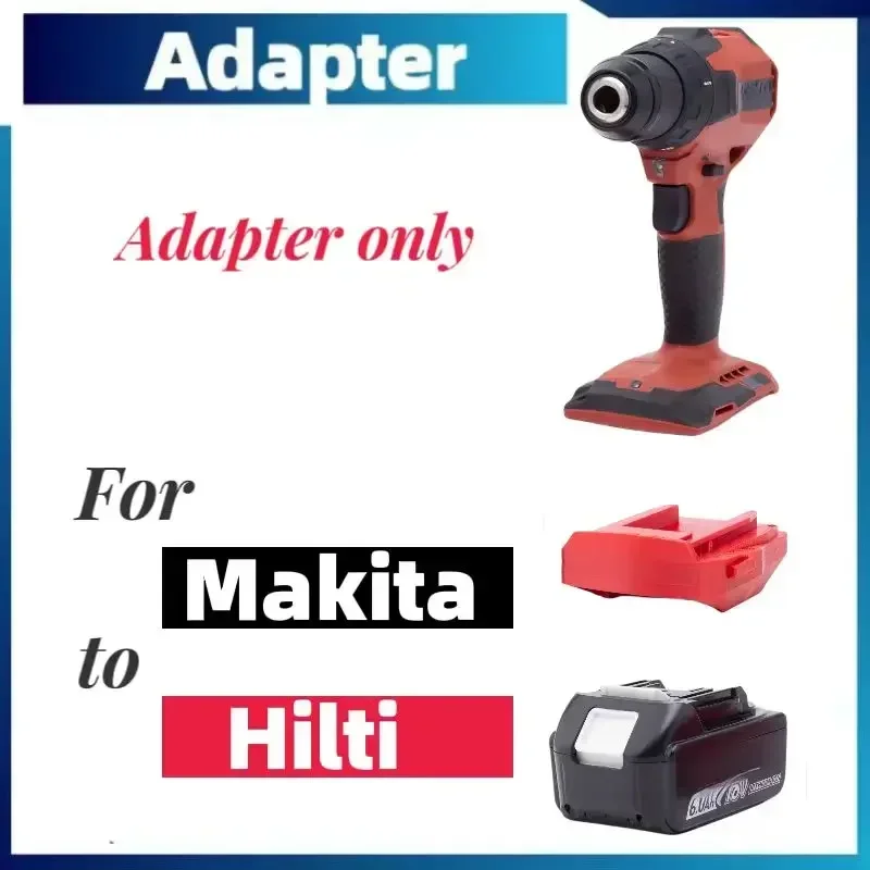 Адаптер для аккумулятора Makita 18В к Hilti B22V
Адаптер для аккумулятора Makita 18В к Hilti B22V