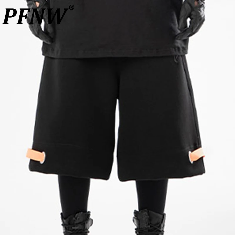 PFNW Summer Men's High Street Ribbon Decorative Shorts Embroidered Chic Outdoor Comfortable Elastic Waist Tactical Pants 12Z1954
PFNW Summer Men's High Street Ribbon Decorative Shorts Embroidered Chic Outdoor Comfortable Elastic Waist Tactical Pants 12Z1954