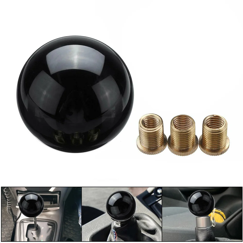 Universal Acrylic Car Black Round Ball Gear Shift Knob Stick Shifter Lever Adapter Ball Shape Gear Shift Knob
Universal Acrylic Car Black Round Ball Gear Shift Knob Stick Shifter Lever Adapter Ball Shape Gear Shift Knob