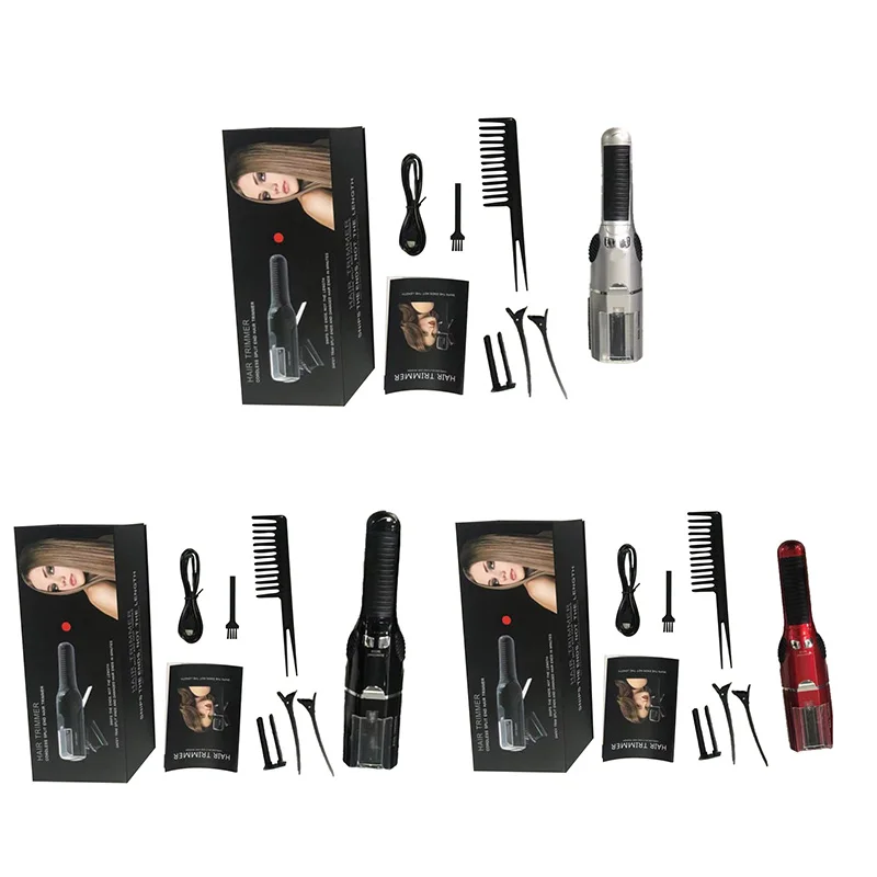 Hair Splitting Trimmer ABS Hair Clipper Rechargeable Professional Hair Clipper Smoothing End Cutter Beauty Kit Package Silver
Hair Splitting Trimmer ABS Hair Clipper Rechargeable Professional Hair Clipper Smoothing End Cutter Beauty Kit Package Silver