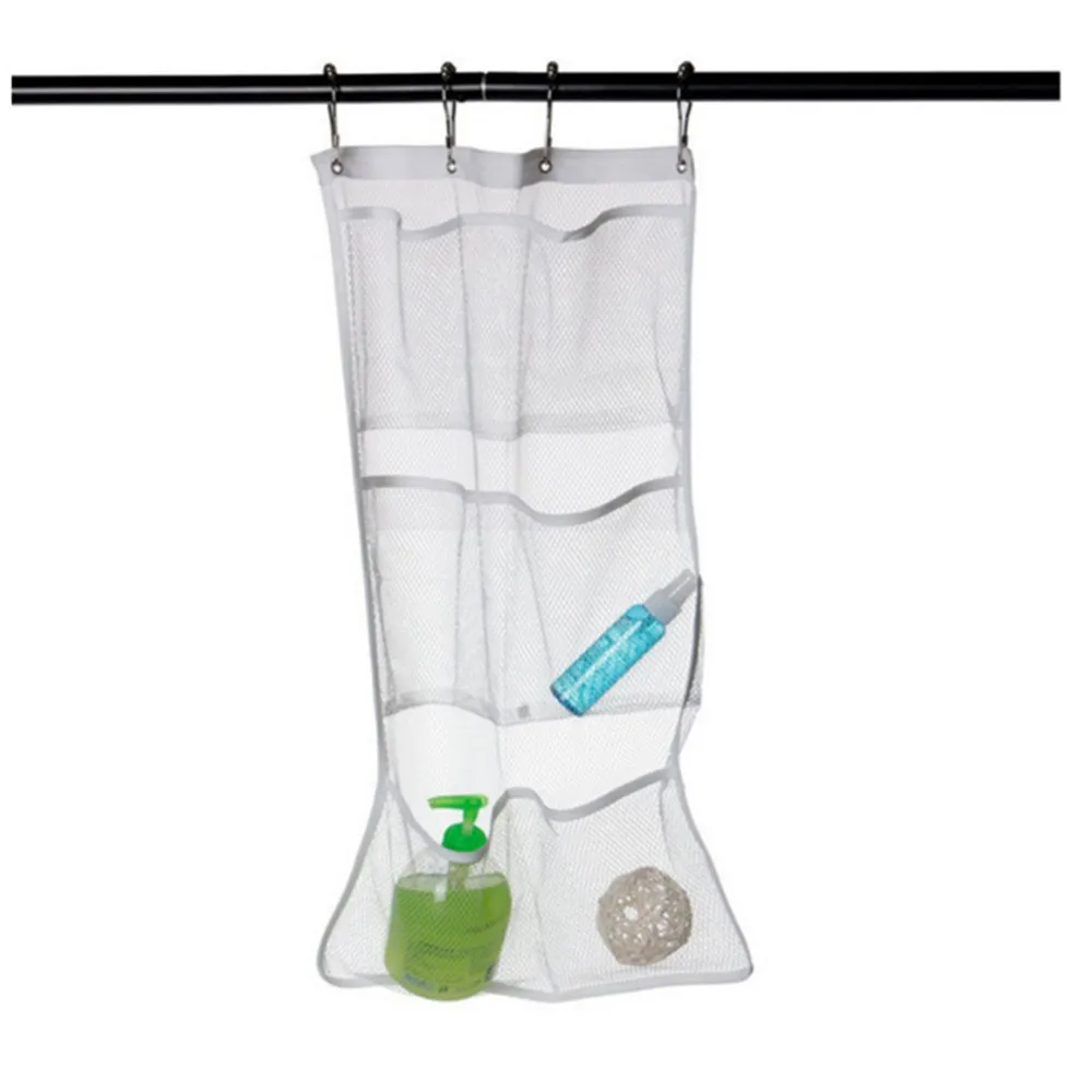Mesh Hanging Caddy Organizer with 6 Pockets Shower Curtain Rod Liner Hanging Organizer Storage Pockets Bathroom Hanger Organizer
Mesh Hanging Caddy Organizer with 6 Pockets Shower Curtain Rod Liner Hanging Organizer Storage Pockets Bathroom Hanger Organizer