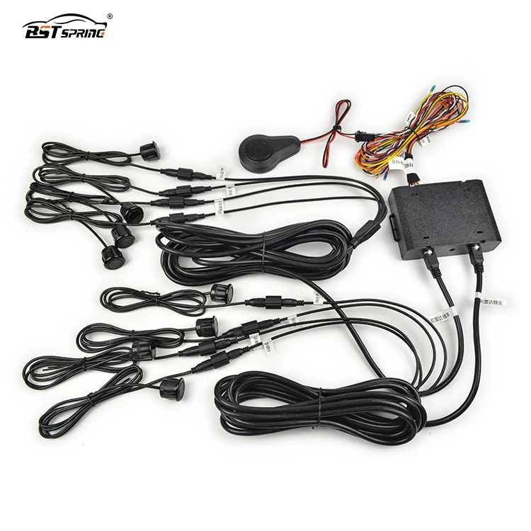 8 Sensors Dual Front Back Rear Visual Video Parking Sensor Backup Radar blind Probe Parktronic System Kit Car Radar
8 Sensors Dual Front Back Rear Visual Video Parking Sensor Backup Radar blind Probe Parktronic System Kit Car Radar