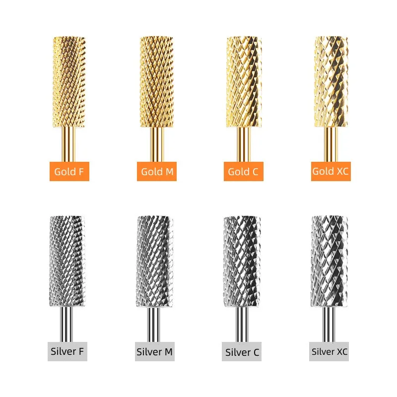 

3/32'' Nail Drill Bits Long Barrel Efile Bit Tungsten Carbide Nail Sander Tips for Manicure Pedicure Cuticle Gel Polish Remove