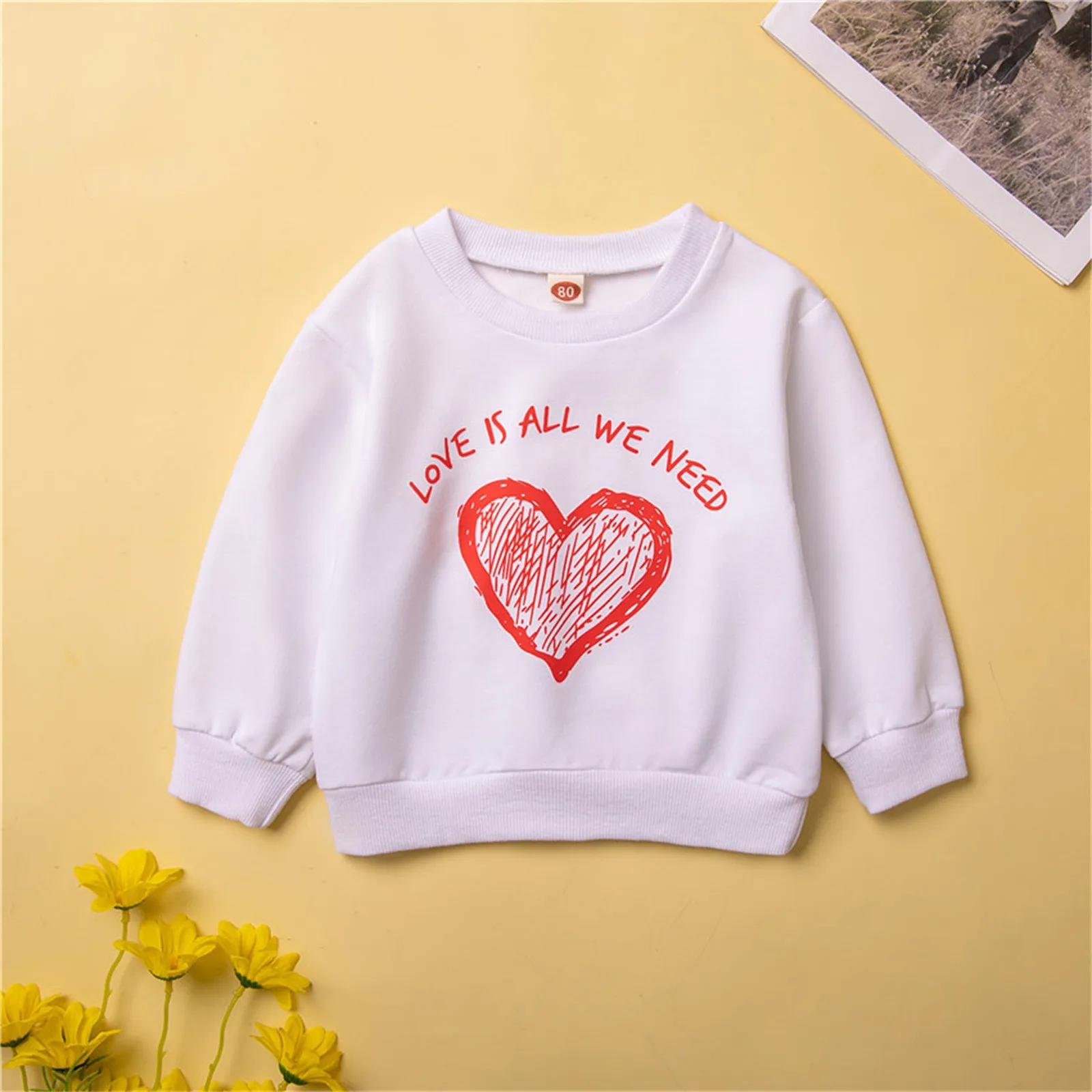 Girls Fleece Lined Hoodie Kids Toddler Baby Girls Boys Autumn Winter Valentine'S Day Print Letter Cotton Long Sleeve Hoodie Tops
Girls Fleece Lined Hoodie Kids Toddler Baby Girls Boys Autumn Winter Valentine'S Day Print Letter Cotton Long Sleeve Hoodie Tops