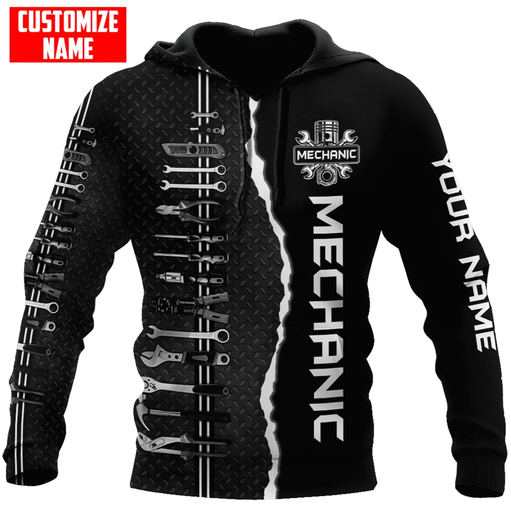 Personalized Name Mechanic Black 3D Full Print Hoodie Unisex Long Sleeve Sweatshirt Mens Casual Zip Hoodie M386
Personalized Name Mechanic Black 3D Full Print Hoodie Unisex Long Sleeve Sweatshirt Mens Casual Zip Hoodie M386